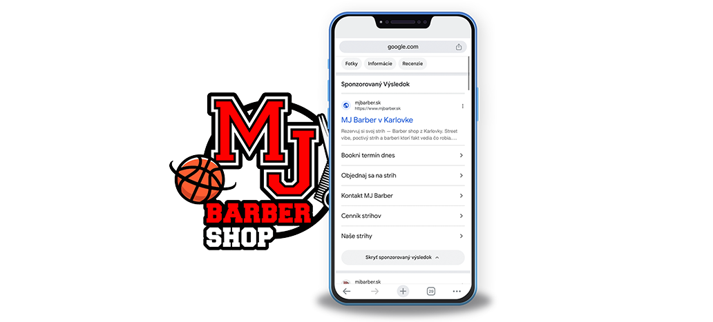 MJ Barber v Google vyhľadávaní